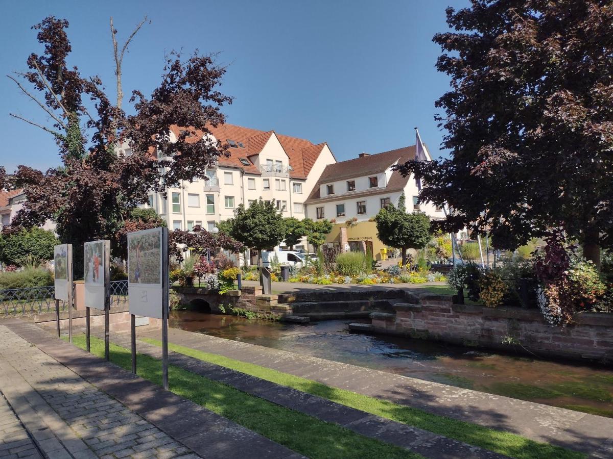Charmant Studio Classe 3 Etoiles Au Coeur De Niederbronn-Les-Bains Exterior foto