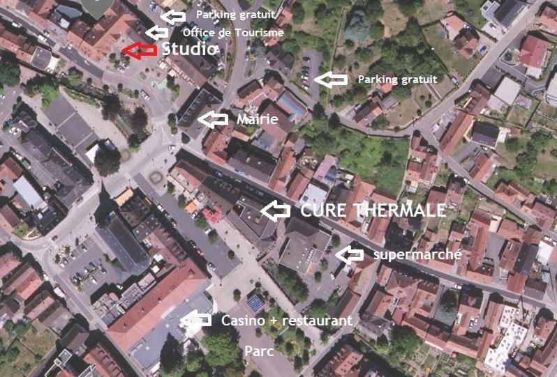 Charmant Studio Classe 3 Etoiles Au Coeur De Niederbronn-Les-Bains Exterior foto